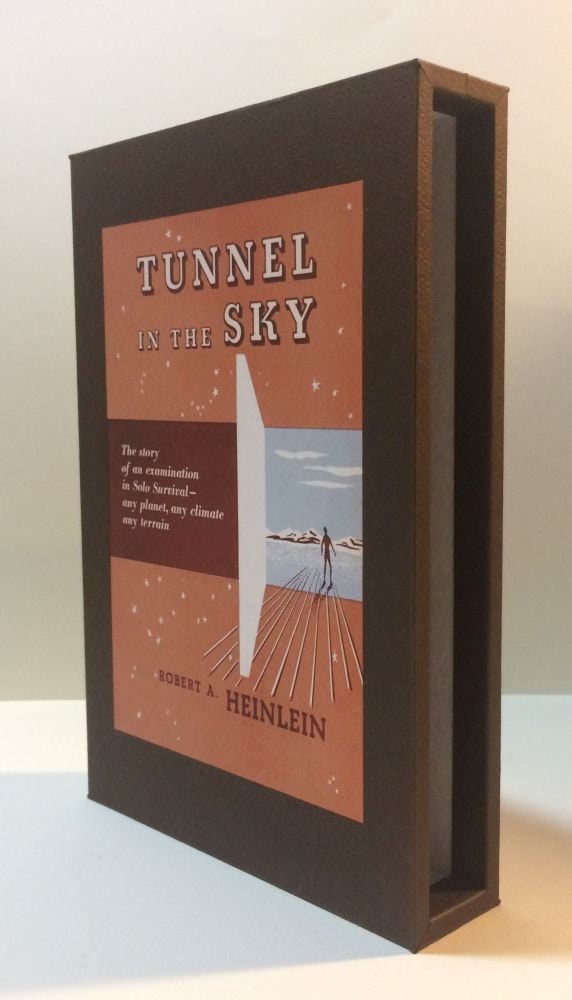 CUSTOM SLIPCASE for Robert A. Heinlein - Tunnel In The Sky - 1st Edition / 1st Printing