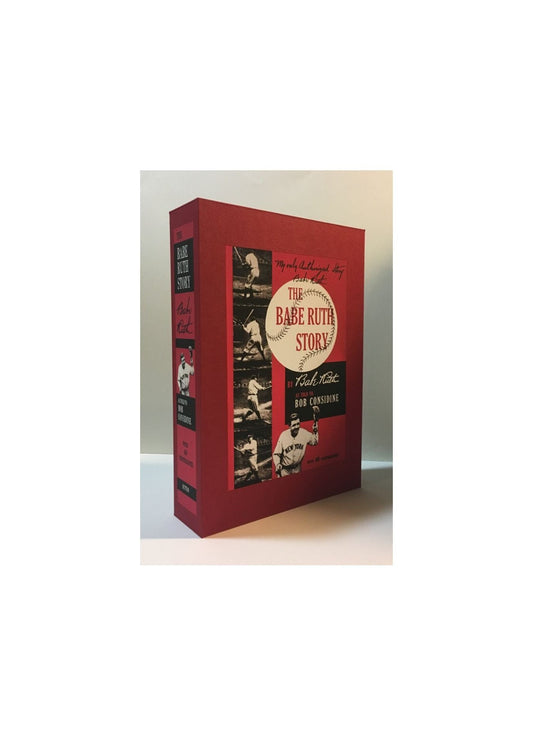 CUSTOM SLIPCASE for Babe Ruth - The Babe Ruth Story - 1st Printing / 1st Printing