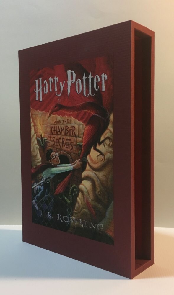 CUSTOM SLIPCASE for J. K. Rowling - Harry Potter and the Chamber of Secrets - US 1st / 1st