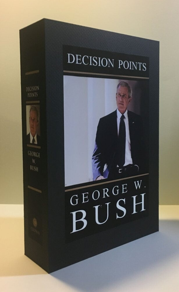 CUSTOM SLIPCASE for George W. Bush - Decision Points - 1st Printing / 1st Printing