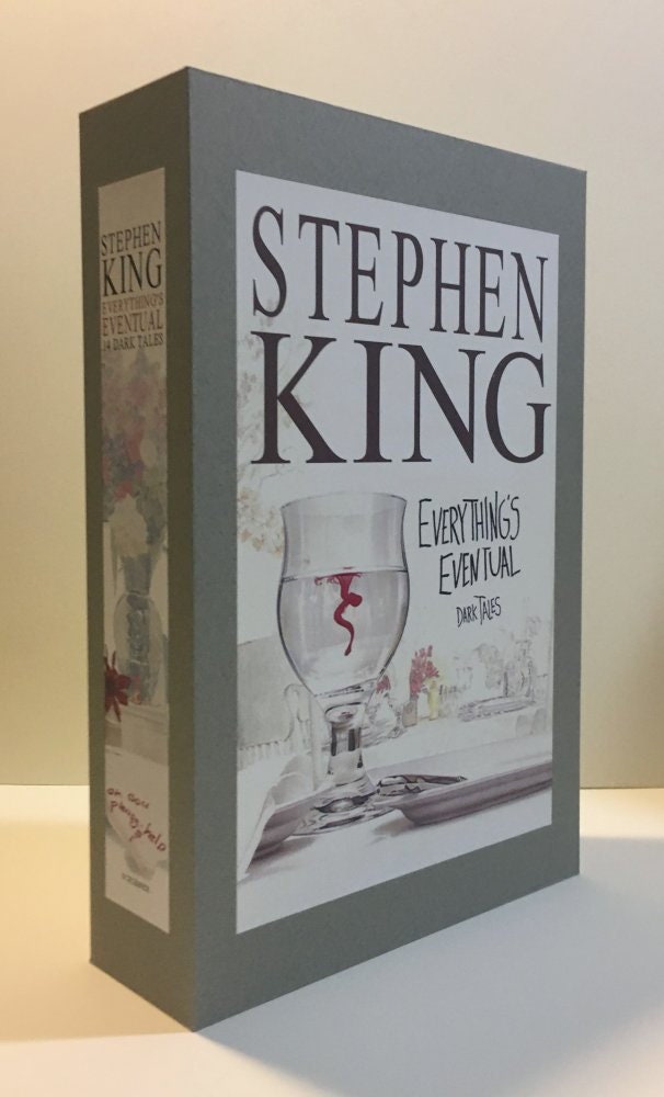 CUSTOM SLIPCASE for Stephen King - Everythings Eventual - 1st Edition / 1st Printing