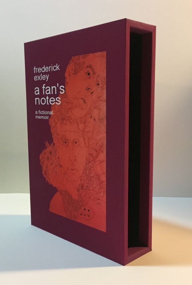 CUSTOM SLIPCASE for Frederick Exley - A Fan's Notes - 1st Printing / 1st Printing