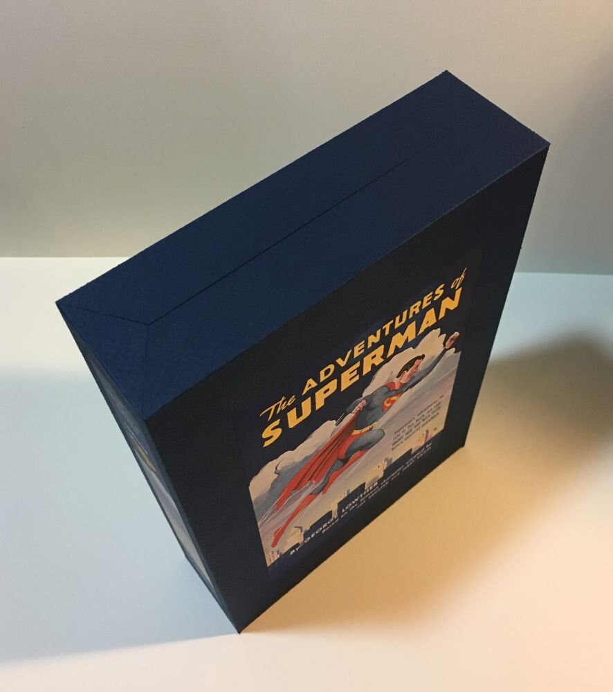 CUSTOM SLIPCASE for George Lowry - The Adventures Of Superman - 1st Printing / 1st Printing