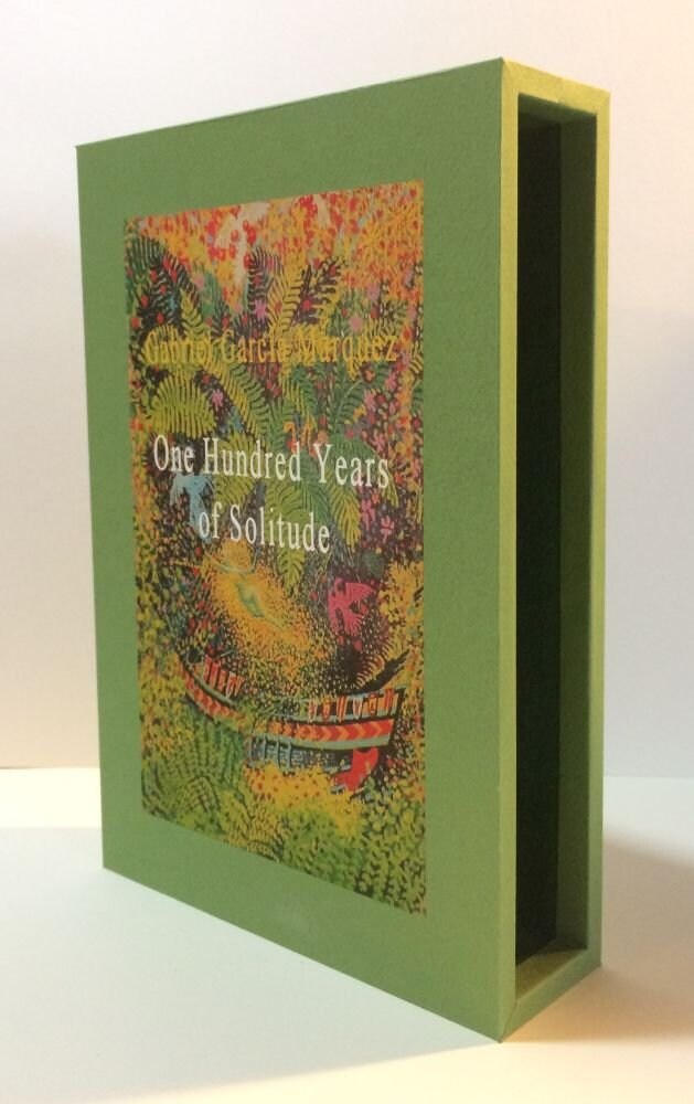 CUSTOM SLIPCASE for Gabriel Garcia Marquez - One Hundred Years Of Solitude - 1st Printing / 1st Printing