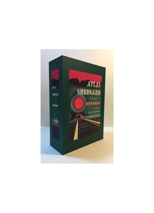 CUSTOM SLIPCASE for Ayn Rand - Atlas Shrugged - 1st Edition / 1st Printing