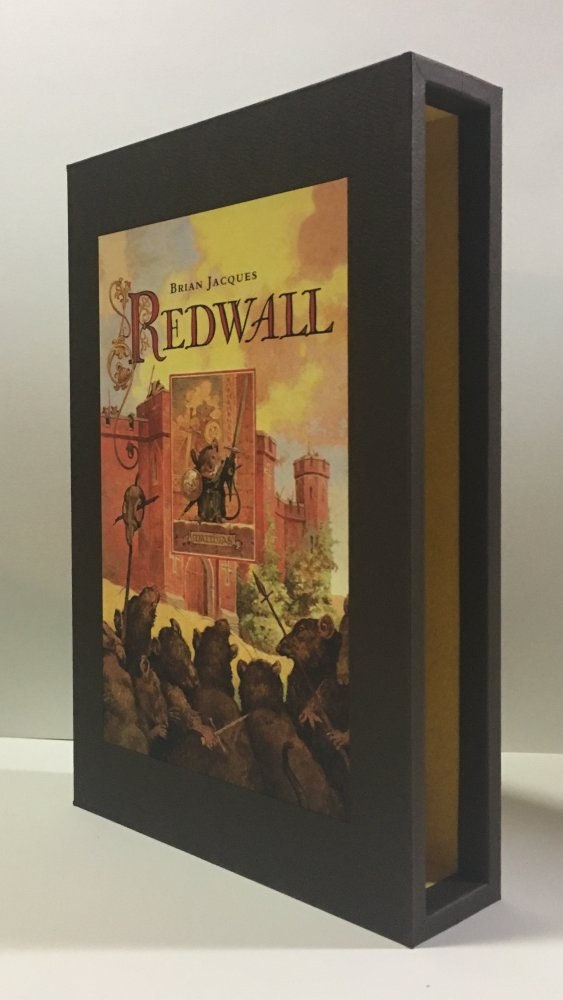 CUSTOM SLIPCASE for Brian Jacques - Redwall - 1st Edition / 1st Printing