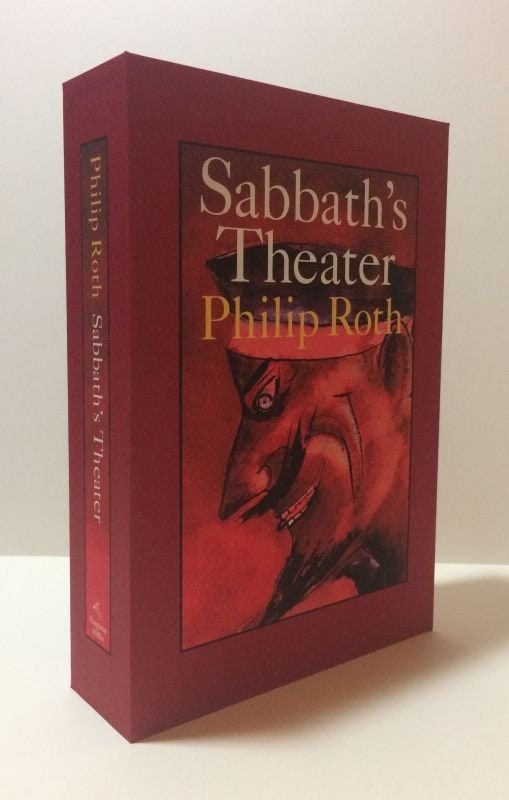 CUSTOM SLIPCASE for Philip Roth - Sabbath's Theater - 1st Edition / 1st Printing