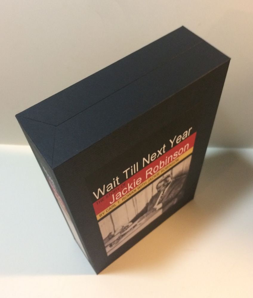 CUSTOM SLIPCASE for Jackie Robinson - Wait Till Next Year - 1st Printing / 1st Printing