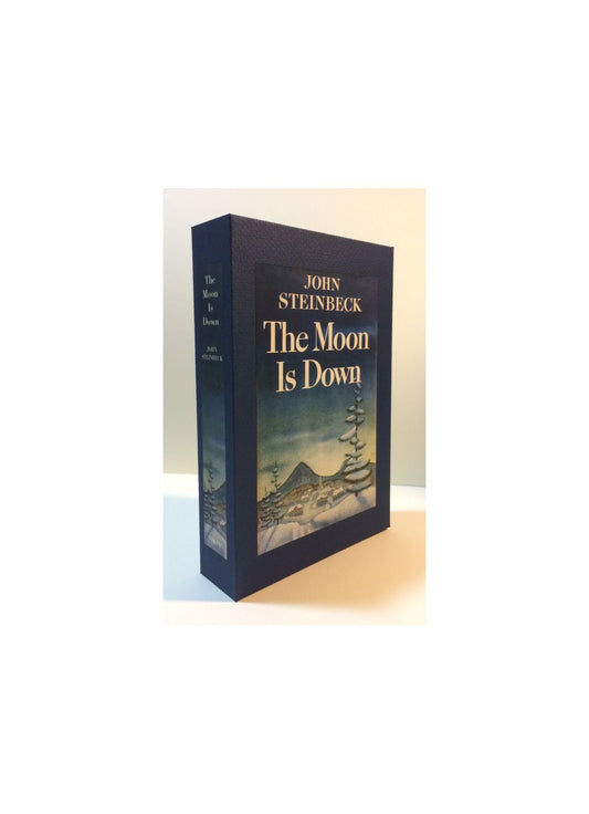 CUSTOM SLIPCASE for John Steinbeck - The Moon Is Down - 1st Printing / 1st Printing