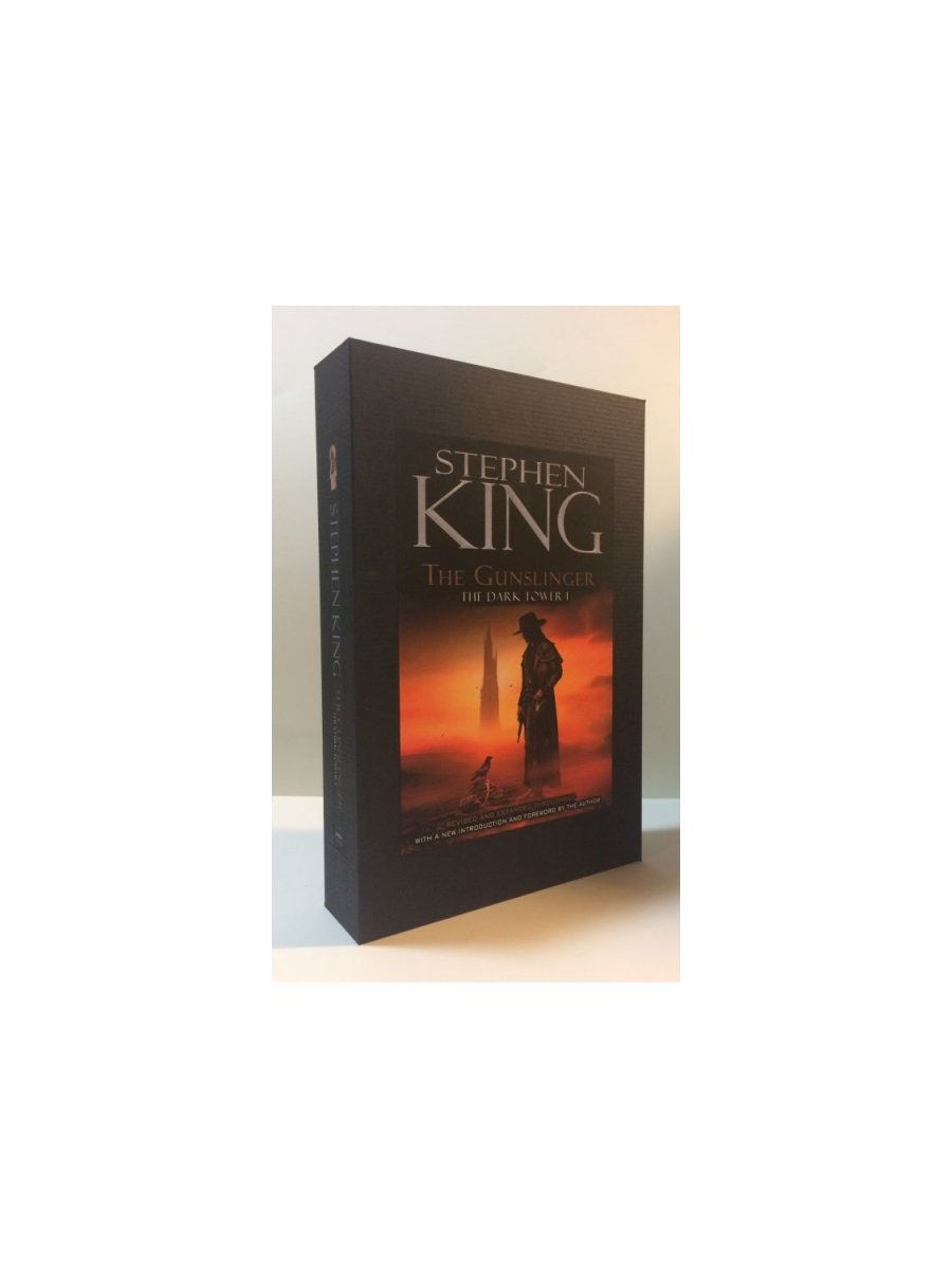 CUSTOM SLIPCASE for Stephen King - Dark Tower 1 The Gunslinger - Viking Press 1st / 1st