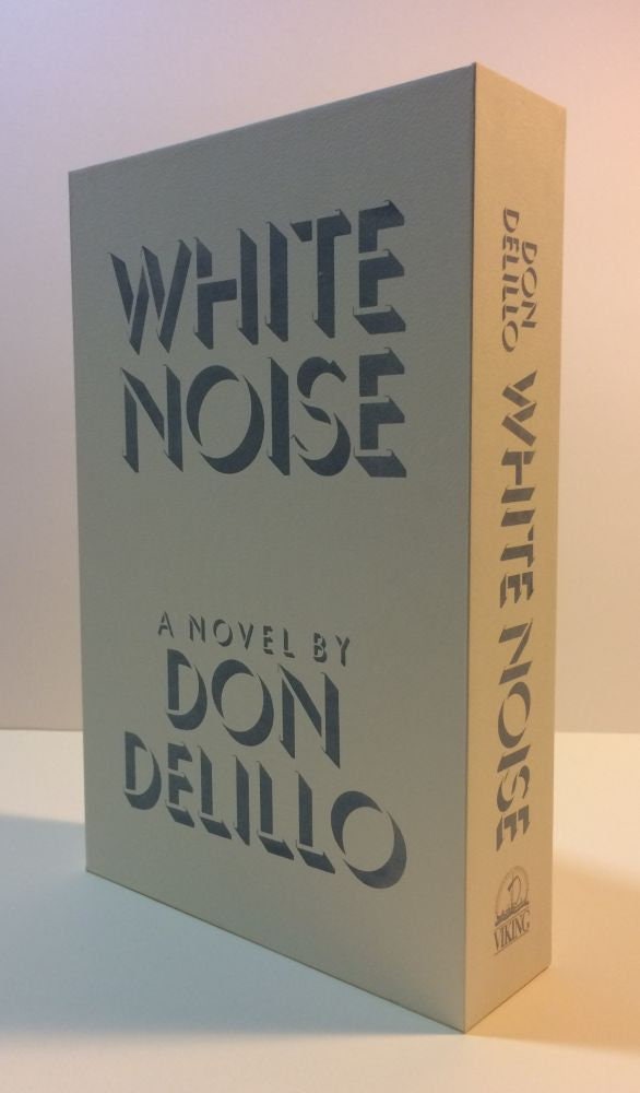 CUSTOM SLIPCASE for Don DeLillo - White Noise - 1st Printing / 1st Printing