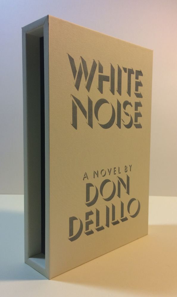 CUSTOM SLIPCASE for Don DeLillo - White Noise - 1st Printing / 1st Printing