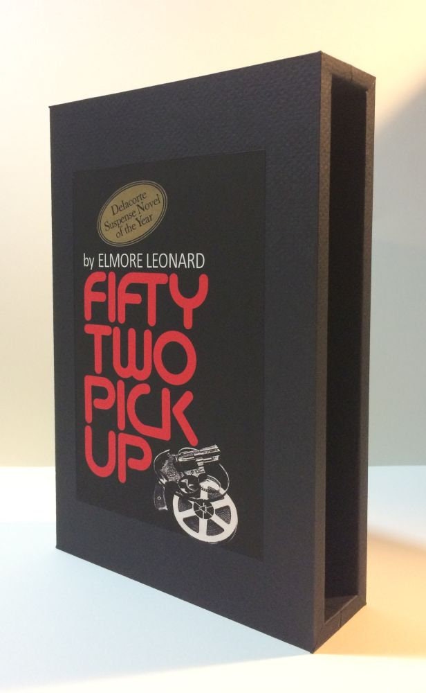 CUSTOM SLIPCASE for Elmore Leonard - Fifty Two Pick Up - 1st Printing / 1st Printing