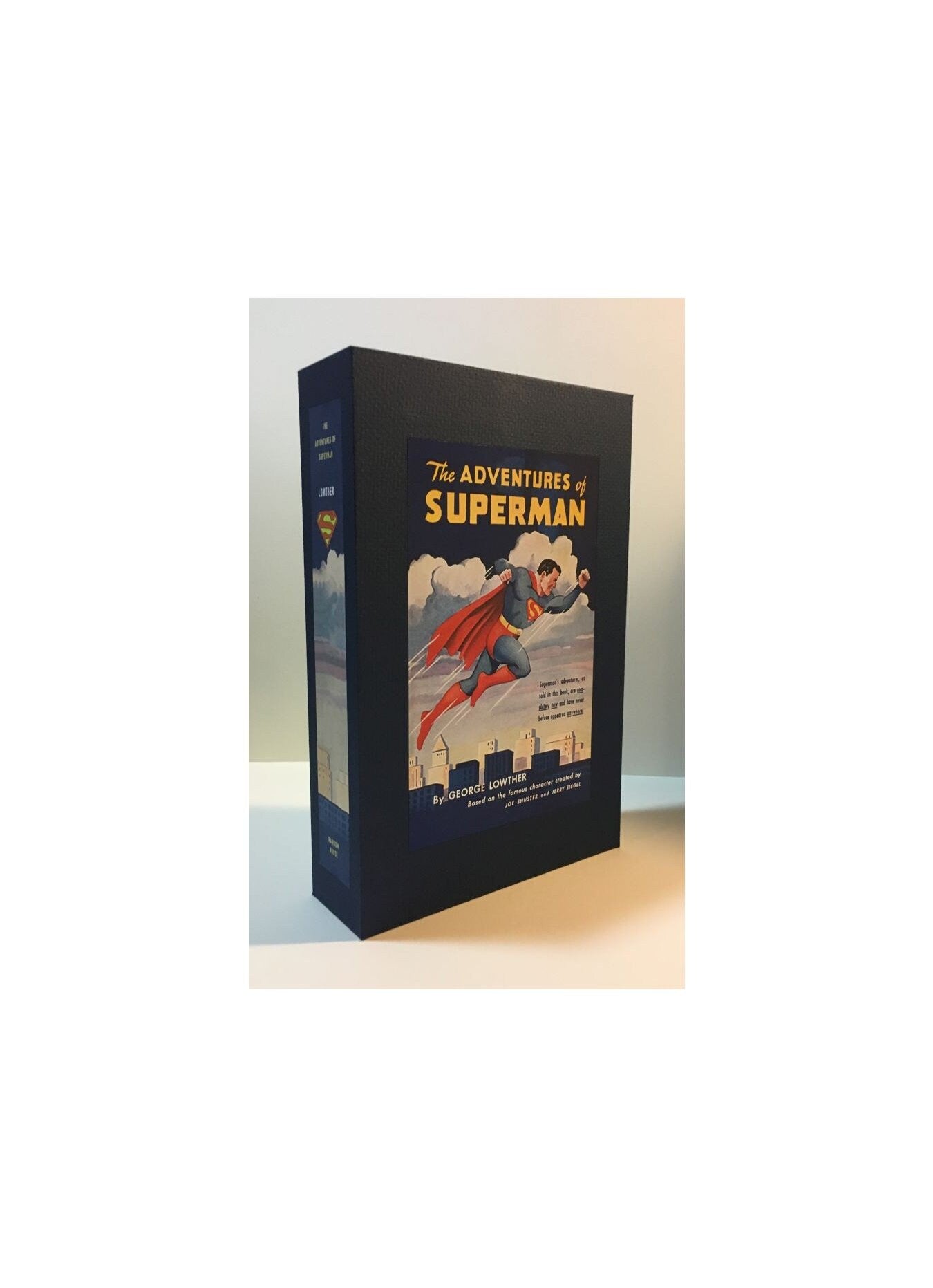 CUSTOM SLIPCASE for George Lowry - The Adventures Of Superman - 1st Printing / 1st Printing