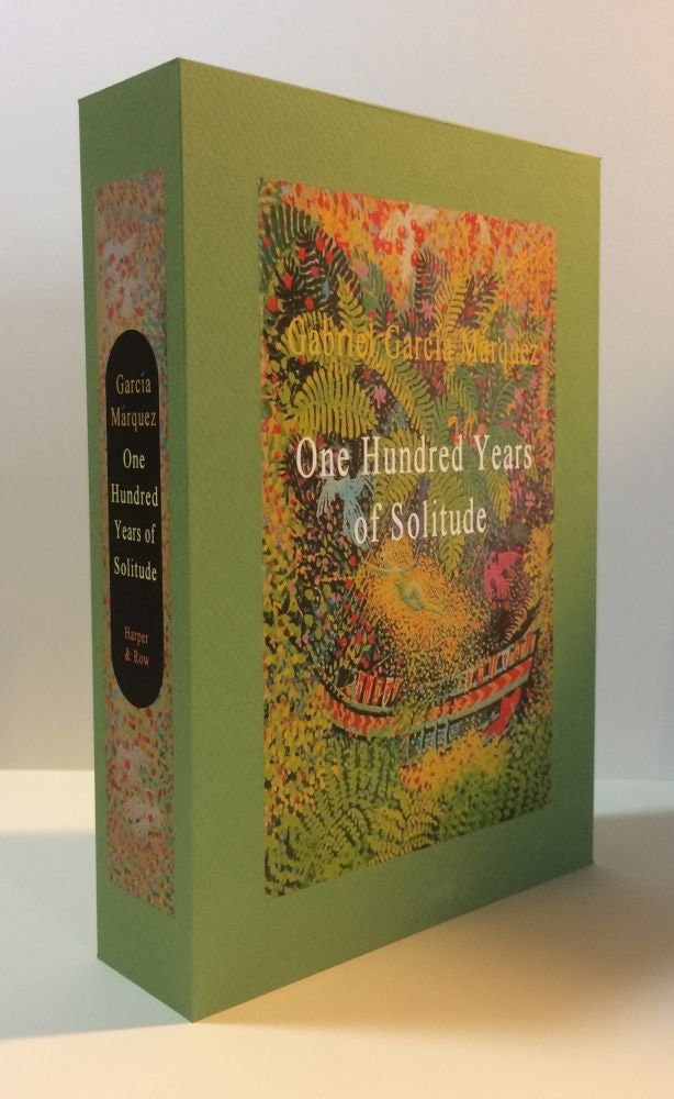 CUSTOM SLIPCASE for Gabriel Garcia Marquez - One Hundred Years Of Solitude - 1st Printing / 1st Printing