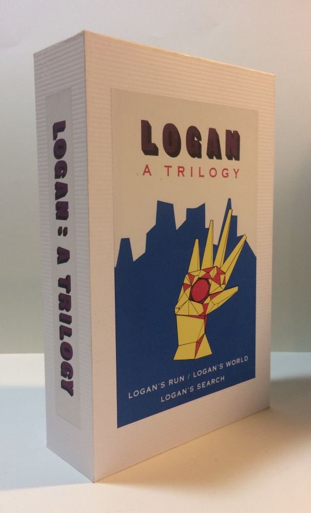 CUSTOM SLIPCASE for William F. Nolan - Logan A Trilogy - 1st Edition / 1st Printing