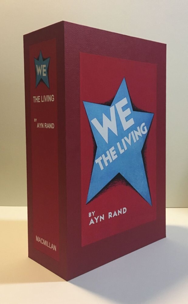 CUSTOM SLIPCASE for Ayn Rand - We The Living - 1st Edition / 1st Printing