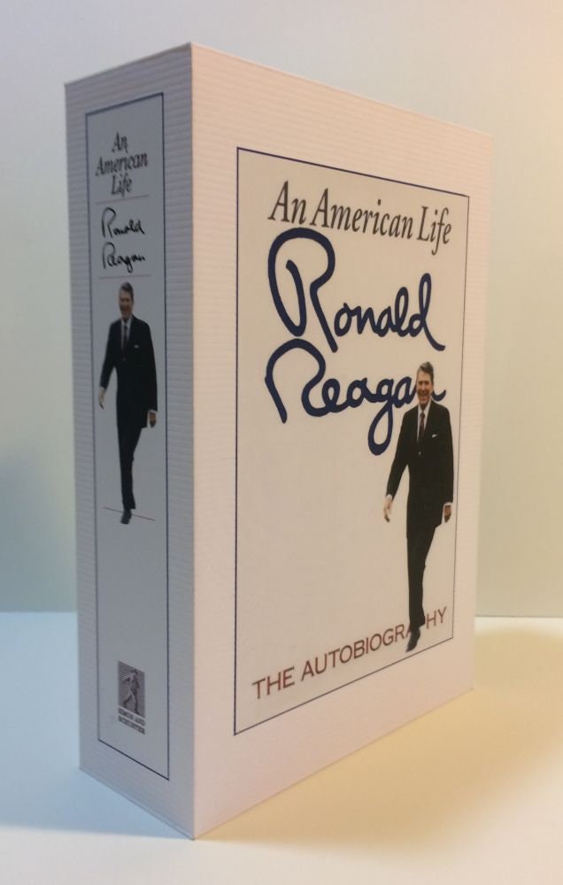 CUSTOM SLIPCASE for Ronald Reagan - An American Life - 1st Edition / 1st Printing