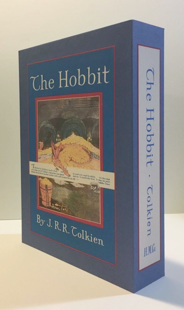 CUSTOM SLIPCASE for J. R. R. Tolkien - The Hobbit - US 1st Edition / 1st Printing