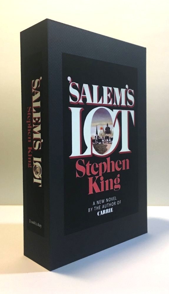 CUSTOM SLIPCASE for Stephen King - Salem's Lot - 8vo Later Printing