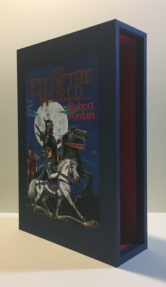 CUSTOM SLIPCASE for Robert Jordan - Eye Of The World - 1st Edition / 1st Printing