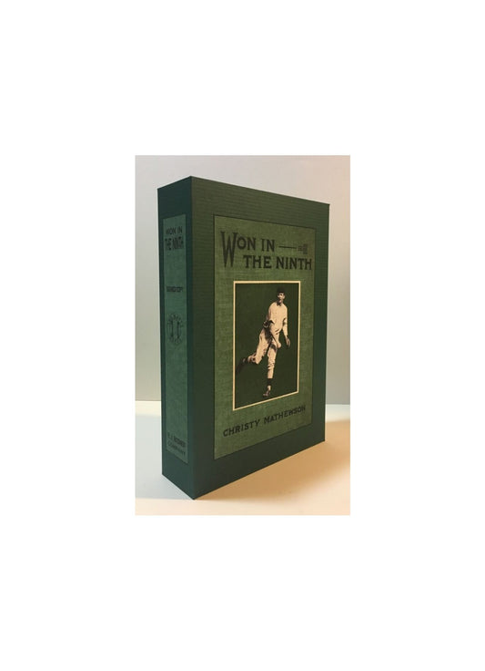 CUSTOM SLIPCASE for Christy Mathewson - Won In The Ninth - 1st Printing / 1st Printing