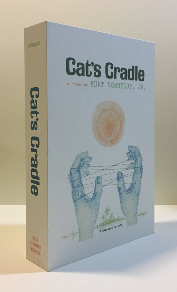 CUSTOM SLIPCASE for Kurt Vonnegut Jr - Cat's Cradle - 1st Edition / 1st Printing