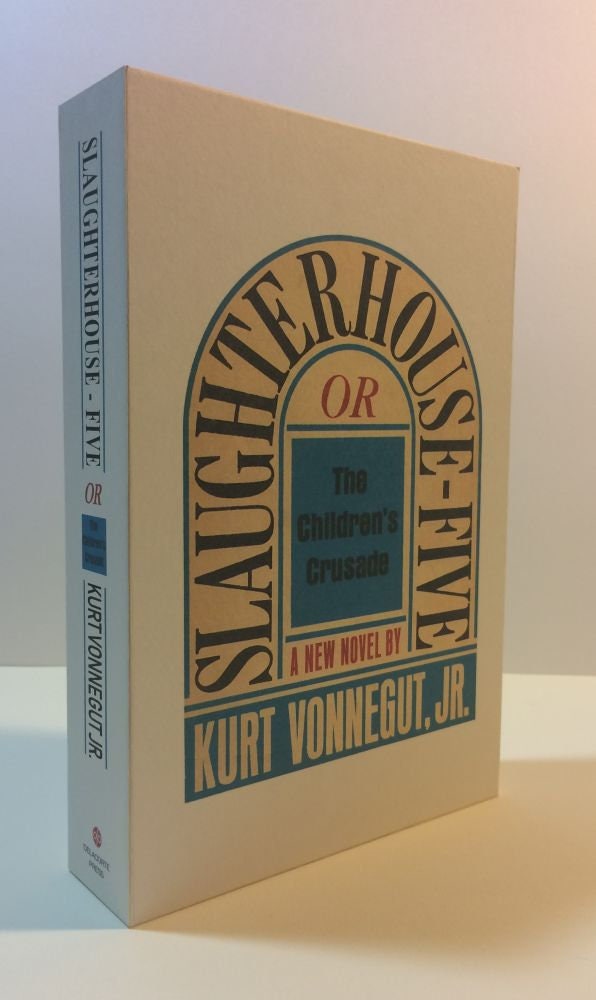 CUSTOM SLIPCASE for Kurt Vonnegut Jr - Slaughterhouse Five - 1st Edition / 1st Printing