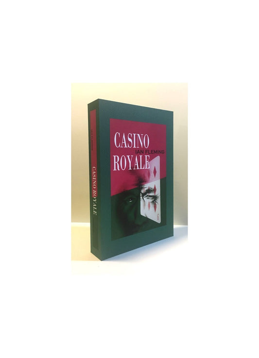 CUSTOM SLIPCASE for Ian Fleming - Casino Royale - 1st / 1st  Red Interior