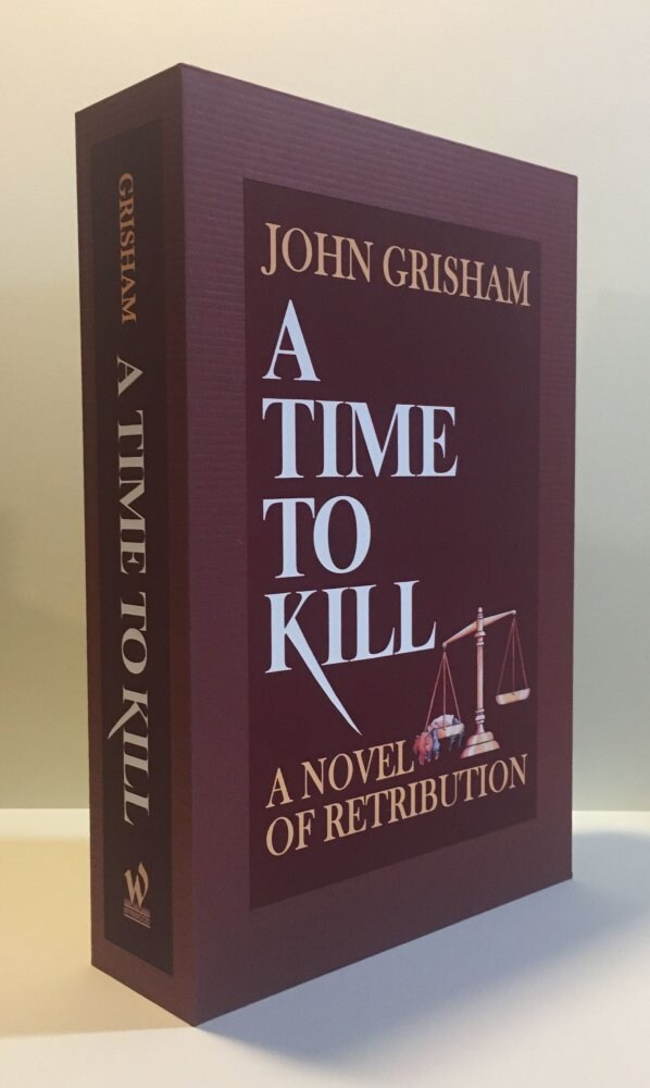 CUSTOM SLIPCASE for John Grisham - A Time To Kill-  1st Edition / 1st Printing