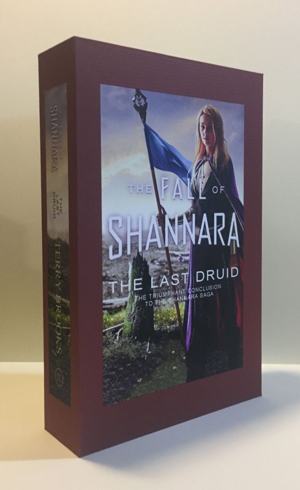 CUSTOM SLIPCASE for Terry Brooks - The Fall Of Shannara - Softcover Edition