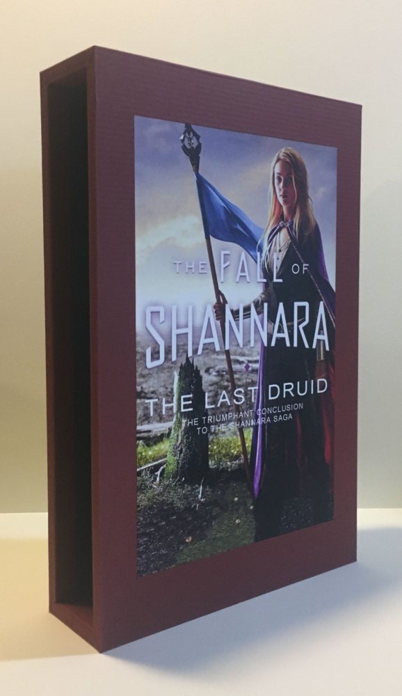 CUSTOM SLIPCASE for Terry Brooks - The Fall Of Shannara - Softcover Edition