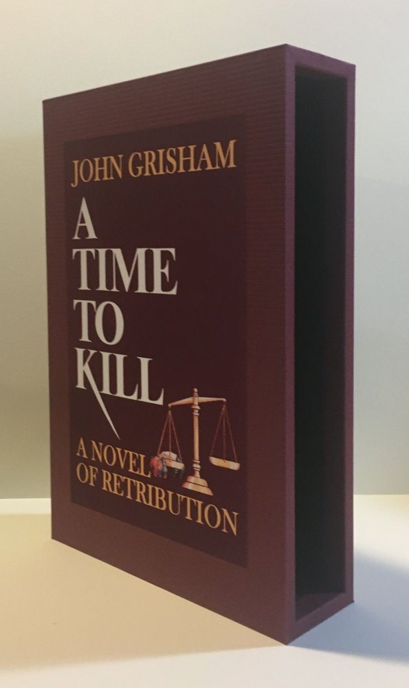 CUSTOM SLIPCASE for John Grisham - A Time To Kill-  1st Edition / 1st Printing