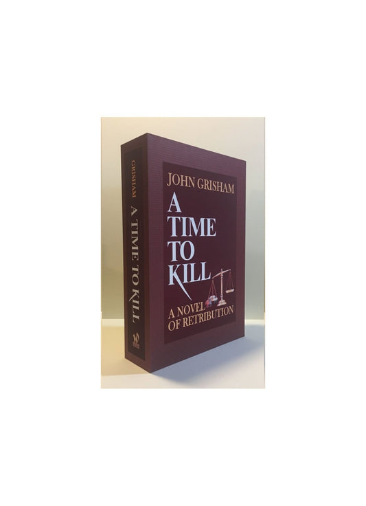 CUSTOM SLIPCASE for John Grisham - A Time To Kill-  1st Edition / 1st Printing