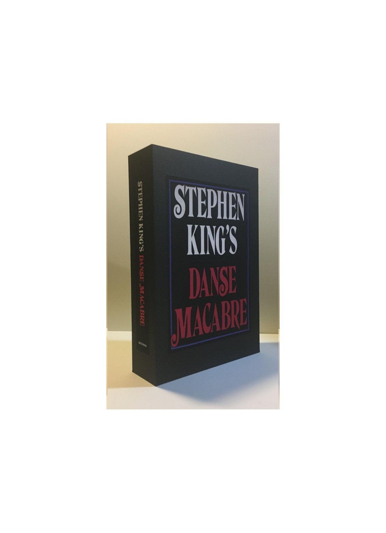 CUSTOM SLIPCASE for Stephen King - Danse Macabre - UK 1st Edition / 1st Printing