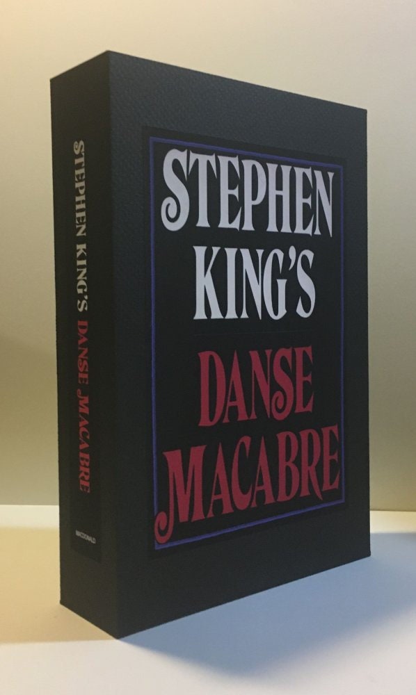 CUSTOM SLIPCASE for Stephen King - Danse Macabre - UK 1st Edition / 1st Printing