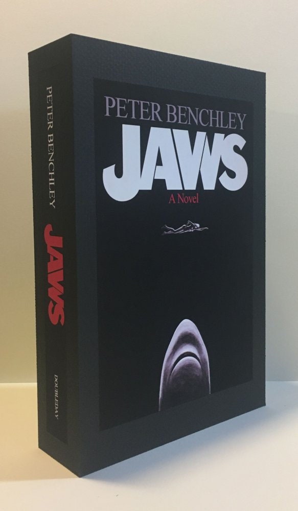 CUSTOM SLIPCASE for Peter Benchley - Jaws - 1st Edition / 1st Printing