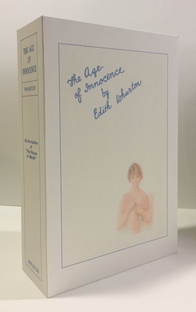 CUSTOM SLIPCASE for Edith Wharton - Age Of Innocence - 1st Printing / 1st Printing