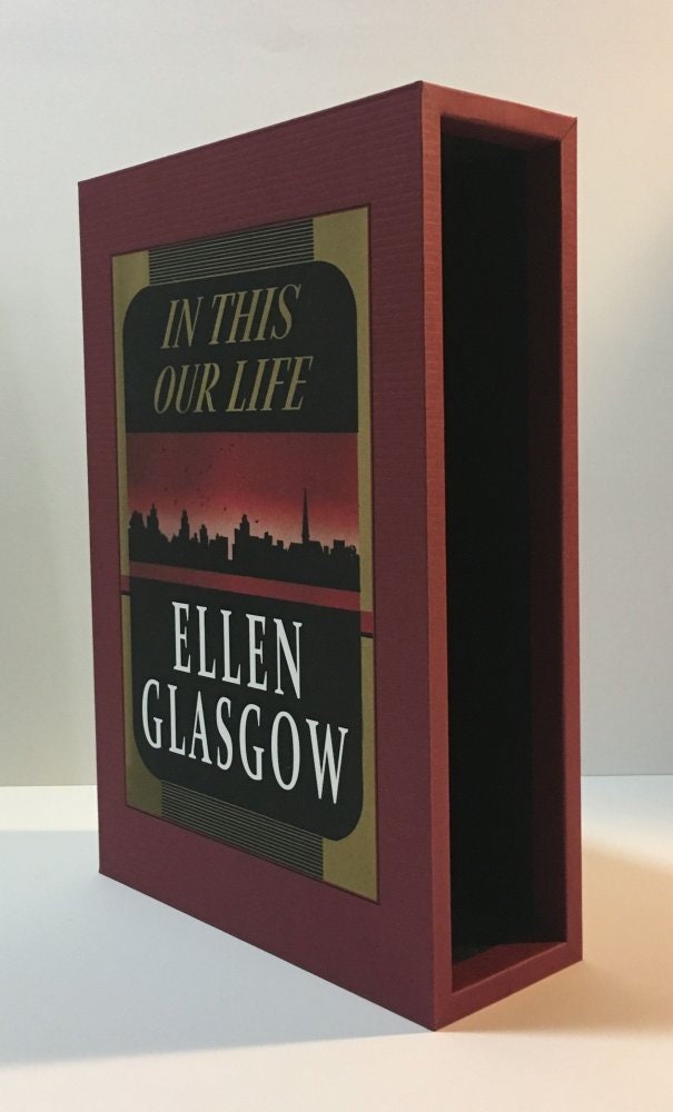 CUSTOM SLIPCASE for Ellen Glasgow - This Our Life - 1st Edition / 1st Printing