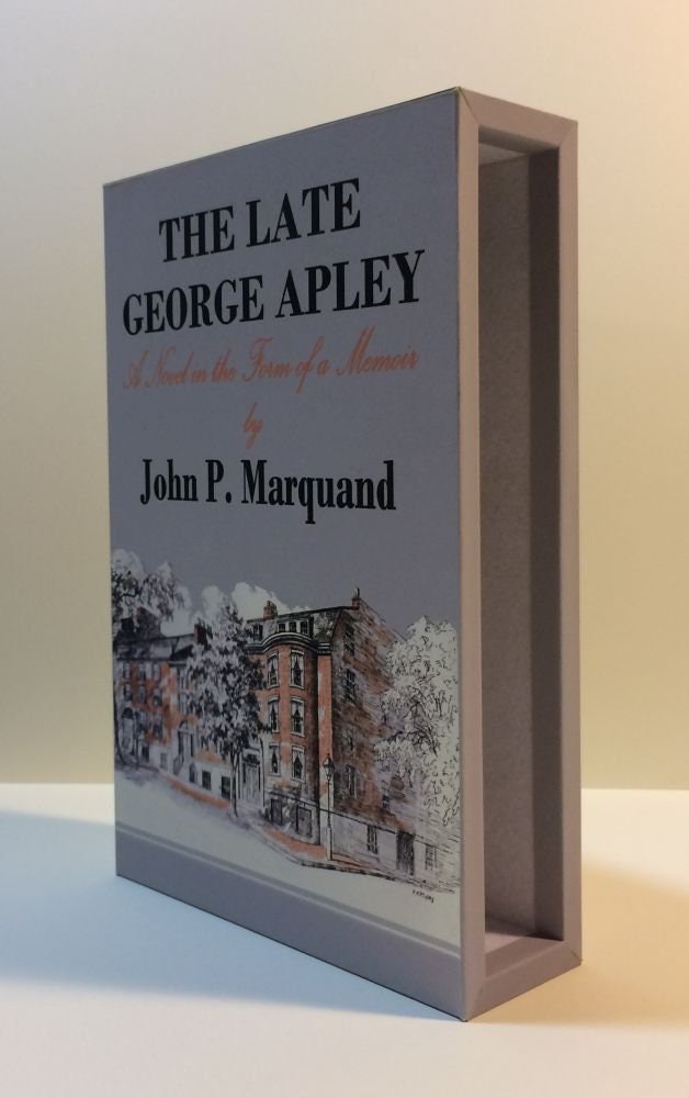 CUSTOM SLIPCASE for John P. Marquand  - The Late George Appley - 1st / 1st