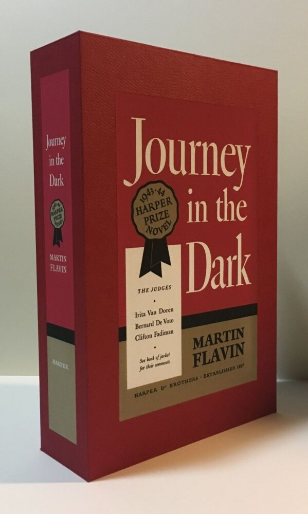 CUSTOM SLIPCASE for Martin Flavin - Journey In The Dark - 1st Edition / 1st Printing