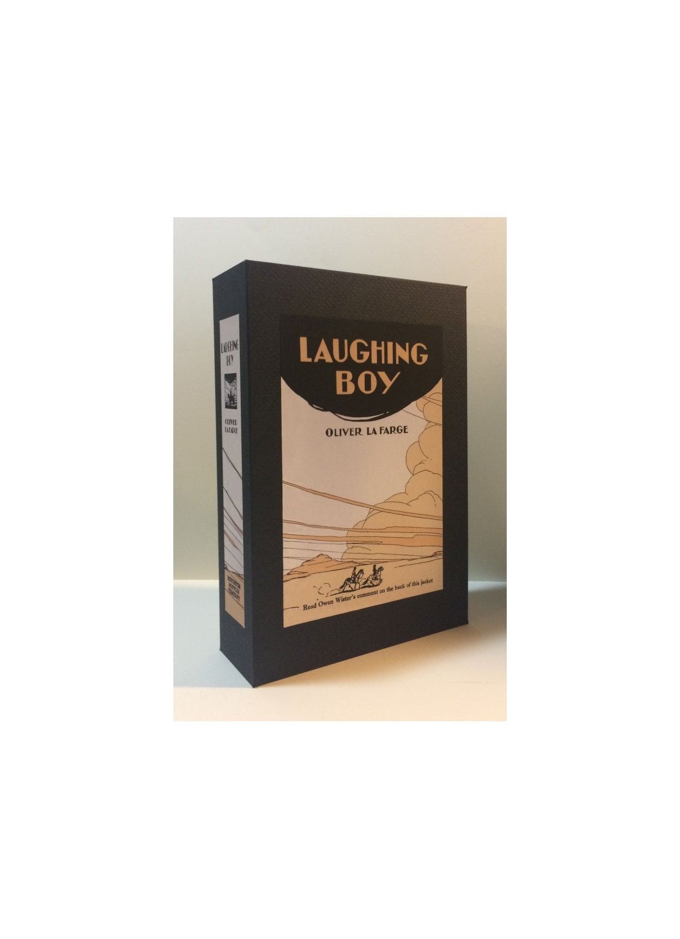 CUSTOM SLIPCASE for Oliver La Farge - Laughing Boy - 1st Edition / 1st Printing