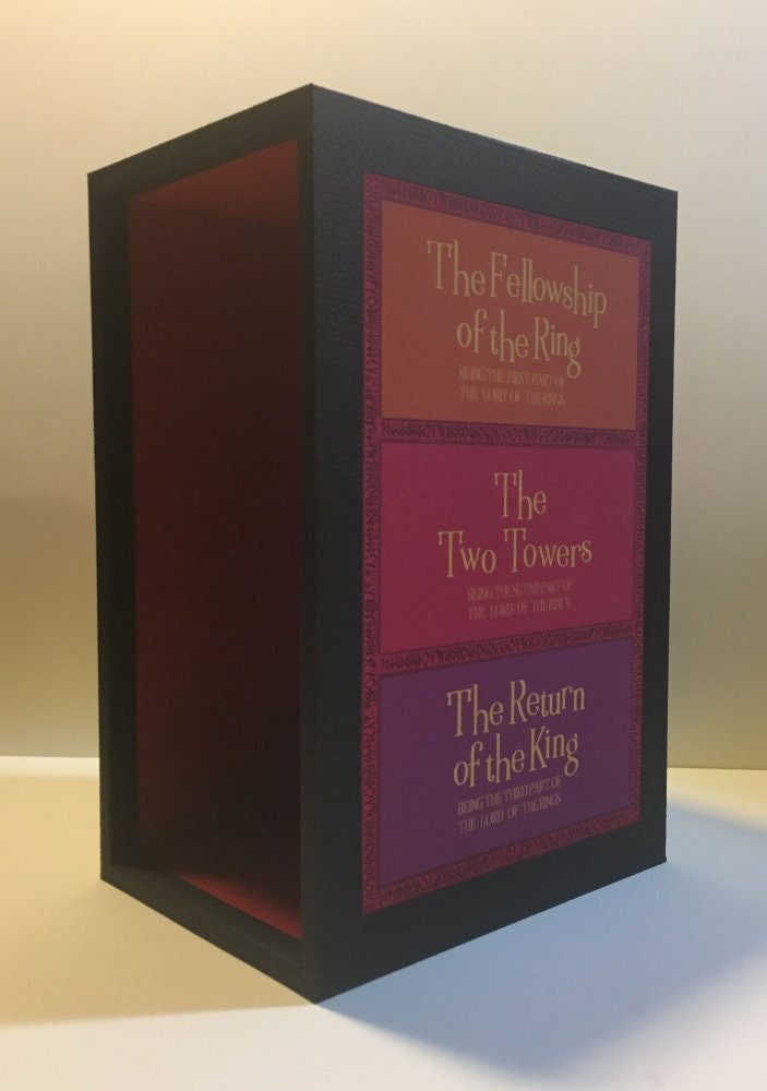 CUSTOM SLIPCASE for J. R. R. Tolkien - Lord Of The Rings - 2nd Print Issue Set