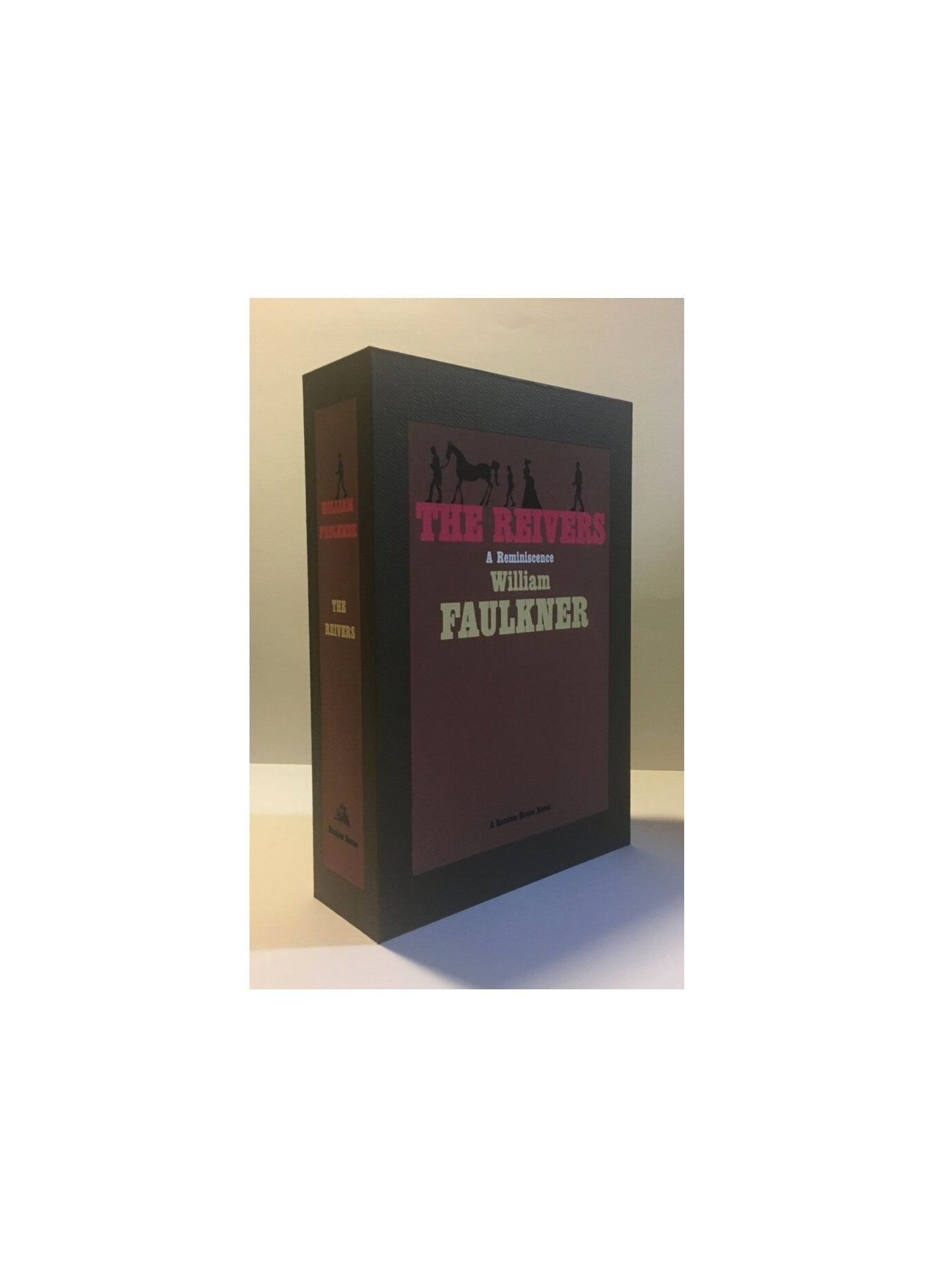 CUSTOM SLIPCASE for William Faulkner - The Reivers - 1st Printing / 1st Printing