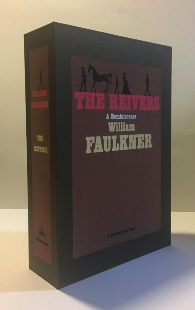 CUSTOM SLIPCASE for William Faulkner - The Reivers - 1st Printing / 1st Printing