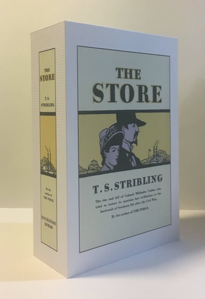 CUSTOM SLIPCASE for T. S. Stribling - The Store - 1st Printing / 1st Printing