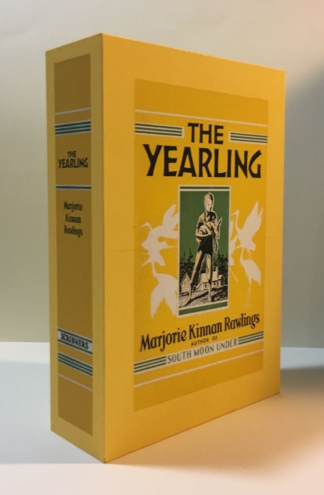 CUSTOM SLIPCASE for Marjorie Kinnan Rawlings - The Yearling - 1st Printing / 1st Printing