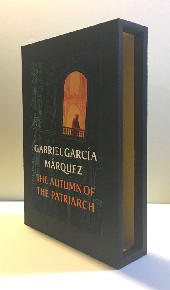 CUSTOM SLIPCASE for Gabriel Garcia Marquez - Autumn Of The Patriarch - 1st Printing / 1st Printing