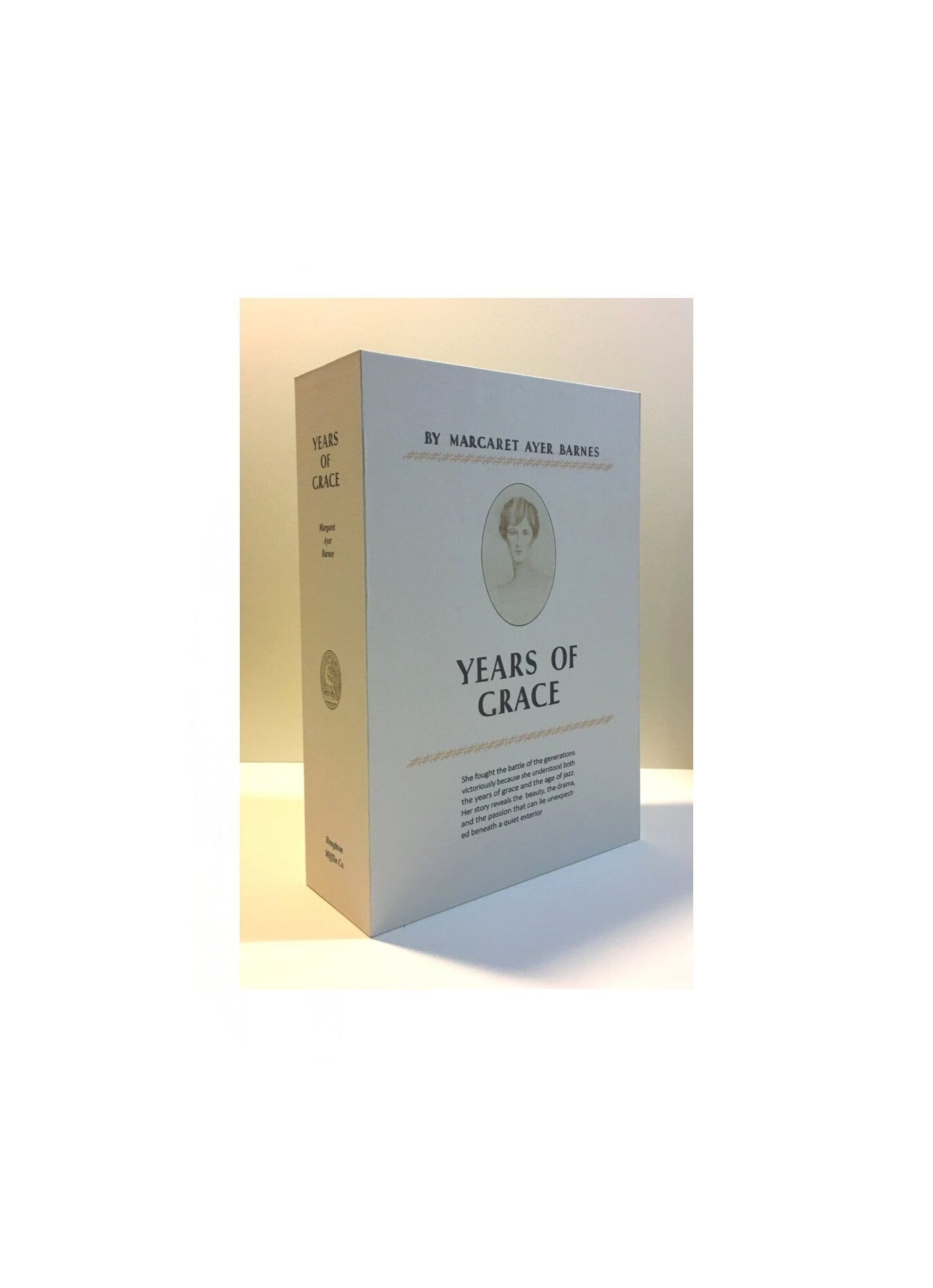 CUSTOM SLIPCASE for Margaret Ayers Barnes - Years Of Grace - 1st Printing / 1st Printing