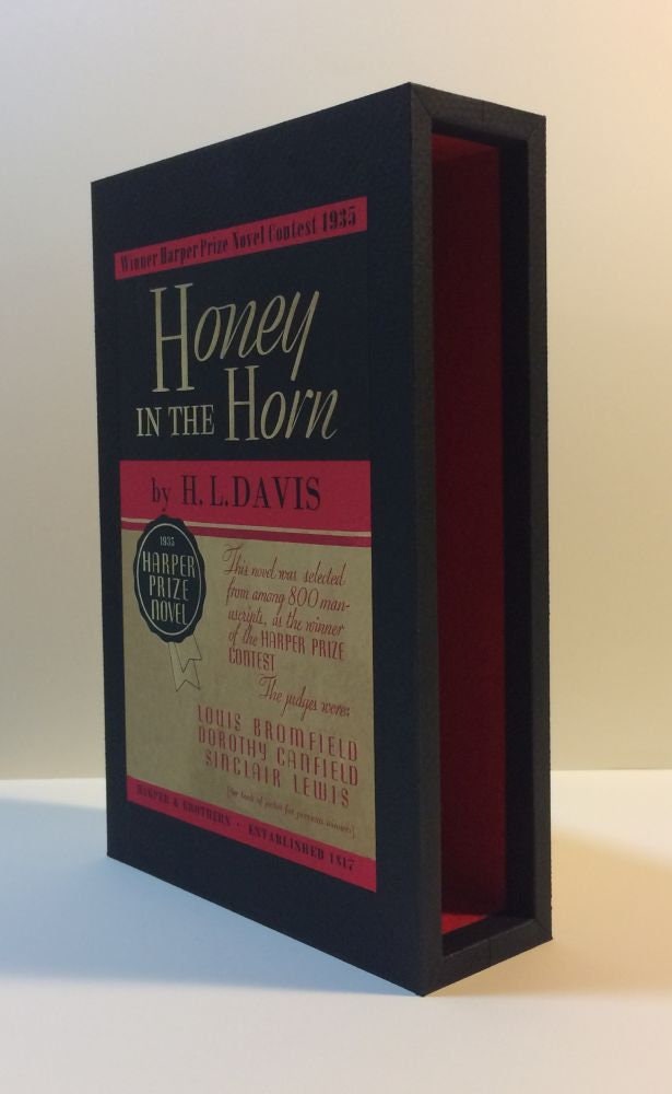 CUSTOM SLIPCASE for H. L. Davis - Honey In The Horn - 1st Printing / 1st Printing